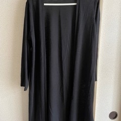 カーディガン　黒　ブラック　KHALITA
