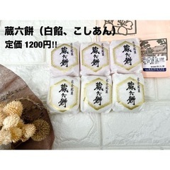 佐倉銘菓 蔵六餅 最中 6個