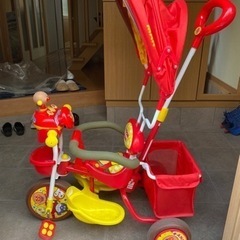 Amazon.co.jp: ジョイパレット おでかけ三輪車アンパンマンSP