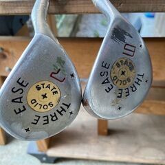 【中級向け】ゴルフクラブ　アイアンセット(9本)　スプーン(３本)　の画像