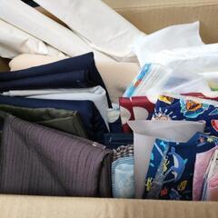 布 はぎれ など段ボール1箱分
