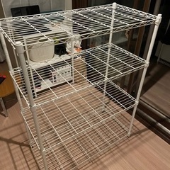 スチールラック　中古　5-6年前ほどに購入の画像