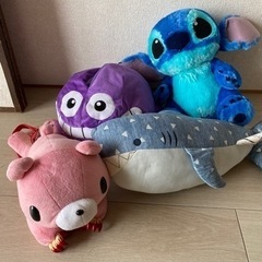 ぬいぐるみ4つ