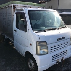 即戦力　キャリイトラック　パネル幌　車検付き　宅配