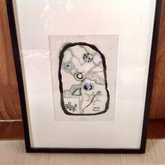 彫刻家日和崎尊夫さんの絵画