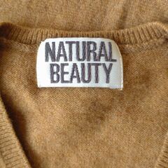 NATURALBEAUTYアンゴラ混セーター