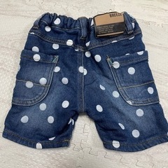 BREEZE デニムパンツ 80センチの画像