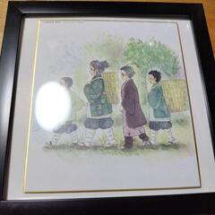 鬼滅の刃　色紙イラスト　2枚。の画像