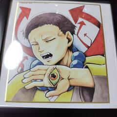 鬼滅の刃　色紙イラスト　2枚。の画像