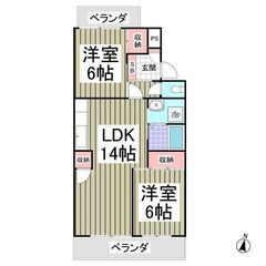 💙💙フリーレント1ヶ月付き😍敷礼０！《2LDK》行田市🐻行田市駅から徒歩3分！駅近物件！Ｍ-reno仕様のお部屋です！嬉しい追い炊き機能付き！バイク置場あり！ベランダあり！室内洗濯機置場！収納あり！お風呂＆トイレ別！💙💙 − 埼玉県