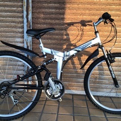 シマノ18段変速MTB  マウンテンバイク　２６インチ　キャンプ...