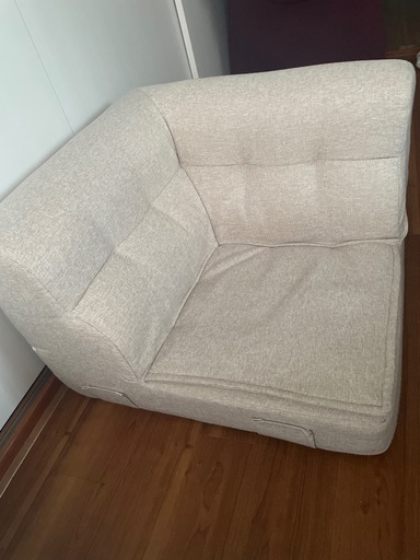 受け渡し決定しました。1人用ローソファー