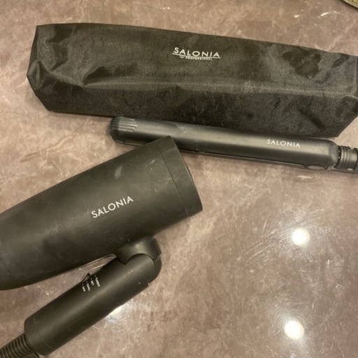 SALONIA ドライヤー、ストレートアイロン