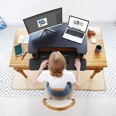 卓上スタンディングデスク     昇降デスクの画像