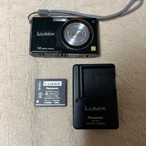 『受付終了しました。』Panasonic LUMIX DMC-FX40 ジャンク品
