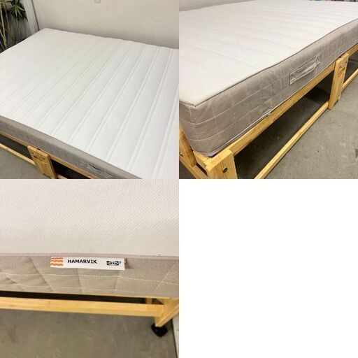  14972  IKEA ダブルマットレス   ◆大阪市内・東大阪市他 5,000円以上ご購入で無料配達いたします！◆ ※京都・高槻・