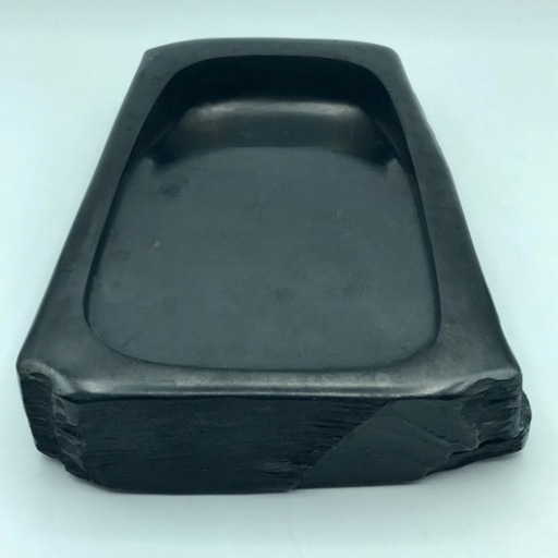 m1127507 雄勝硯 高級硯 書道 書道具　伝統工芸品 箱付き 習字 手紙 天然石 通商産業大臣指定伝統的工芸品 中古品