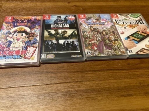Switchとソフト４本セット