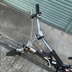 CHEVROLET シボレー 折りたたみ 自転車 16インチ 黒 ブラック USED 中古の画像