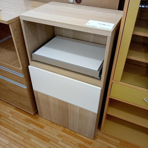 ★ジモティ割あり★ IKEA　レンジ台　ナチュラル　クリーニング済　YJ976