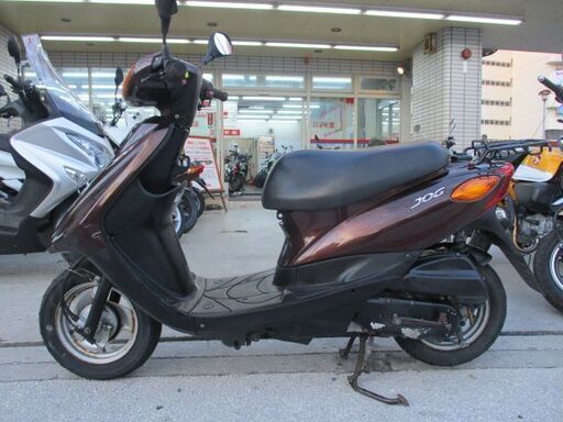 【12月10日迄掲載】JOG SA36J型  キック可動です。 見た目綺麗な茶色