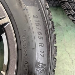 ボルベット　ミシュラン　スタッドレス　スタッドレスタイヤ　フォルクスワーゲン　ティグアン　欧州車の画像