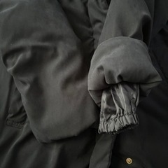 美品☆ネイビーダウンショートコート(レディース)の画像