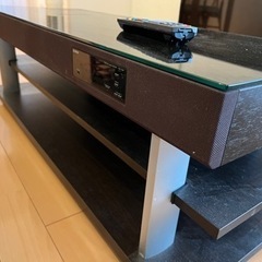 YAMAHA YRS-1000 シアターラックシステム　スピーカー付きテレビ台の画像