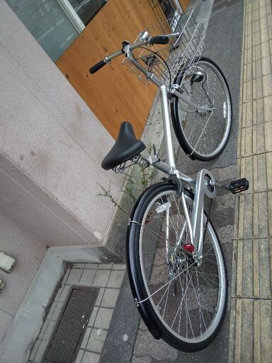 良品計画[無印良品]26吋シティーサイクル シングル/LEDオート