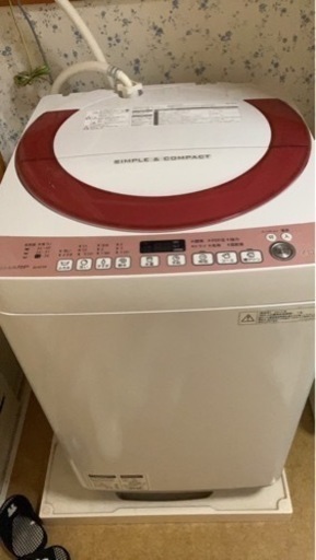 【お譲り先決まりました】 シャープ 洗濯機 7キロ ES-KS70P