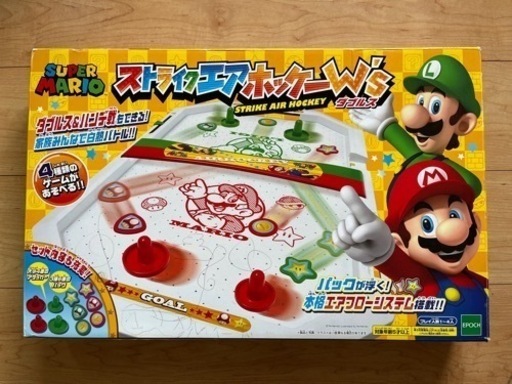 美品スーパーマリオ　ストライクエアホッケー