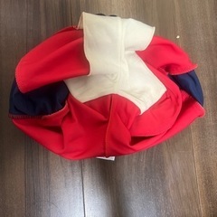 水着　子ども服　120センチ　赤の画像