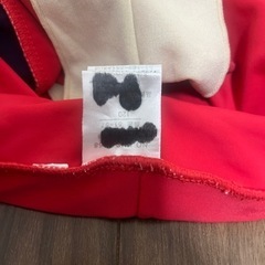 水着　子ども服　120センチ　赤の画像