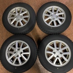 アルミホイール付スタッドレスタイヤ ホンダ純正 HONDA  モデューロ moduro アルミホイール BRIDGESTONE BLIZZAK VRX スタッドレスタイヤ 175/70R14