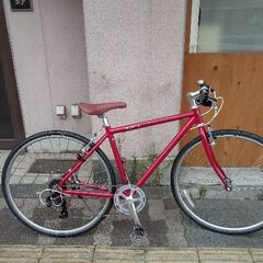 WEEKEND BIKES[ウィークエンドバイクス]700cクロスバイク アルミ/7speed/レッド