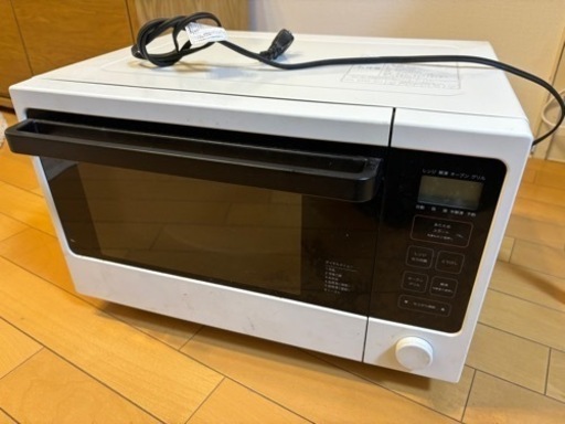 無印良品の電子レンジです。