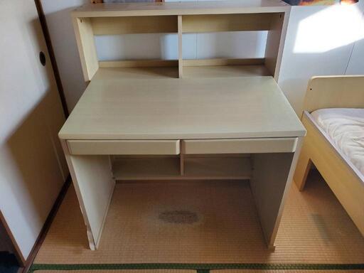 ニトリ子供用ロフトベッド机　チェスト　本棚　椅子付き