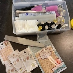 ジェルネイルセット　LED硬化ライト付き