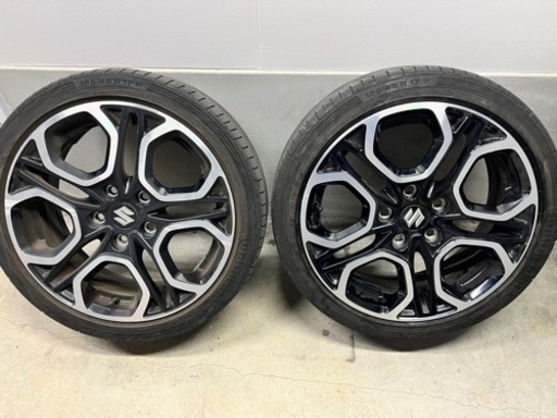 ZC33S スイフトスポーツ純正17インチアルミホイールタイヤ付き