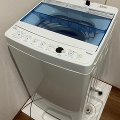 【商談中】【美品】2019年 Haier  洗濯機 4.5 単身サイズの画像