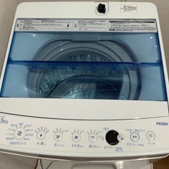 【商談中】【美品】2019年 Haier  洗濯機 4.5 単身サイズの画像
