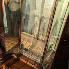 【三面鏡】(antique)の画像