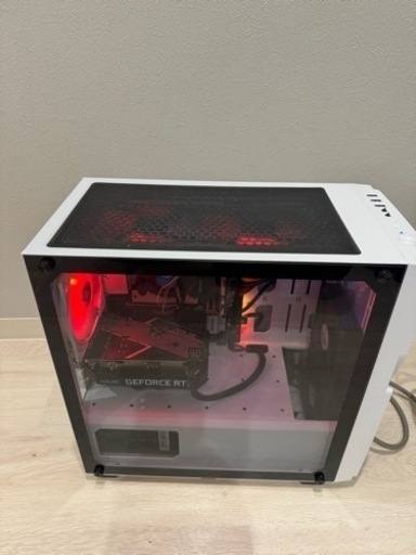 白いゲーミングPC i3 RYX3060 ssd