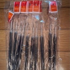 面相筆　10本入り　ガンプラ　スミ入れ　塗装　極細　模型　習字　書道油絵筆 フィギュア の画像