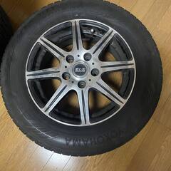 トヨタノア純正ホイ-ル4本セット　195/65-15 トヨタノアタイヤ付きホイール4本セット195/65/15