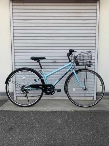 ☆前後タイヤ良品☆  27型　シティーサイクル　防犯登録料込‼︎