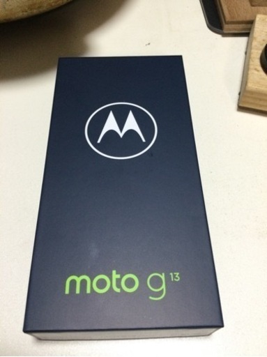 モトローラ　Moto g13 チャコール　新品未開封品