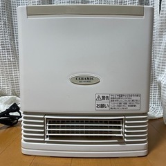 パナソニック製品、電気ファンヒーター、こちらは缶ビールモルツと交...