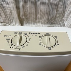 パナソニック製品、電気ファンヒーター、こちらは缶ビールモルツと交換OK。【受け渡し決定】の画像