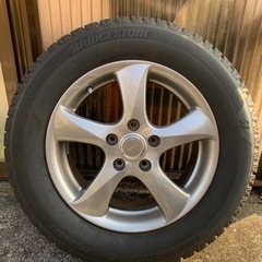 スタッドレスタイヤ　アルミ付き　215/60R16